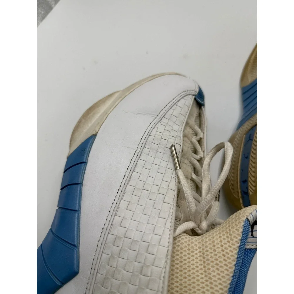 Nike Air Jordan 15 XV OG Columbia 1999 White Blue Size 12.5 Sneakers 136029-141